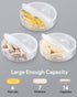 TookMag Pill Organizer 2 Times a Day, Travel Medicine Pill Box, Weekly AM PM Pill Cases for Vitamins and Supplements