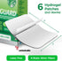 TURFGUARD Turf Burn and Wound Dressing, 2" x 3" Hydrogel Pads with X-Static Silver, Soothing Cooling Protective