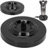 Shaver Charging Stand, Universal Electric Shaver Charger, Round Shape Deep Design, Black Men Electric Shaver Base