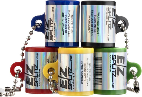 EZ SPLITZ Cigarillo Splitters - Small, Portable with Keychain for Precise Clean Cut