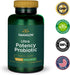Swanson Ultra Potency Probiotic Digestive Health, 66 Billion CFU Prebiotic NutraFlora scFOS 60 Capsules