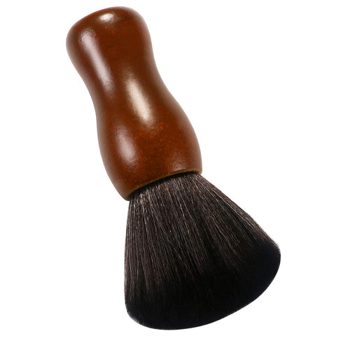 Vtrem Neck Duster Brush, 2 Pack Salon Neck Duster with Soft Nylon Bristles, Perfect for Barbers & Hair Stylists