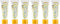 Jack N' Jill Natural Toddler Toothpaste for Kids 6 Months & Up, Fluoride Free, 40% Xylitol, Banana, 1.76 oz, 6 Pack