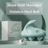 WMM 360-degree-roller Hand Held Massager, Full Body Massage Tool with Roller Ball Massager Manual for Muscle Back Neck