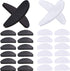 TOODOO 18 Pairs Eyeglasses Nose Pads - Adhesive Silicone Anti-Slip for Glasses & Sunglasses (Transparent & Black, 1mm)