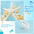 Unicra Starfish Crown and Tiaras, Silver Pearl Bridal Headband Beach Headpiece for Women and Girls