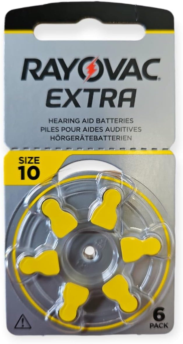 Rayovac 6 x Extra Advanced with Active Core Technology 10 - the latest