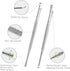 4 Pack Ear Pick with Light - Ear Cleaner Tool Kit for Kids and Adults with Storage Box