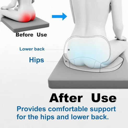 Memory Foam Seat Cushion for Office Chair, Wheelchair Cushions,Hemorrhoid Pillow,Lower Back Support,Bed Sore Cushions
