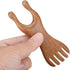 KINTEGOOD Natural Sandalwood Scalp Massage Comb, Wooden Nose Gua Sha Tool for Face and Body, Traditional Meridian