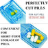 JohnBee Pill Cutter | Best Pill Cutter for Small or Large Pills | Designed in The USA | Includes Keychain Pill Holder
