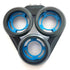 Shaver Head Blades Holder Plate for Series 5000 SH50, Razor Retaining Lock-Ring Blue Blade Retaining Rings, 3PCS