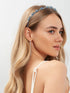 Urieo Thin Rhinestone Headband, Bling Crystal Hairband, Vintage Parties Hair Accessory for Women (Blue)
