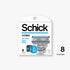 Schick Hydro 5 Sense Hydrate Razor Refills for Men, 8 Count (1 Pack)