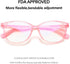 Blue Light Glasses for Kids Girls Boys with Cute Car Case, UV400 Protection, Anti Blue Ray Age 3-12