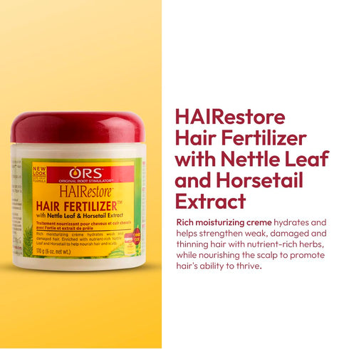 ORS HAIRestore Hair Fertilizer, 6 Ounce, Nettle Leaf and Horsetail Extract