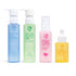 W7 Skin Refresh Essential Skin Care Set - 4 Step Daily Routine: Moisturizer, Cleansing Gel, Toner, Serum for Natural