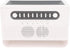 RASTKY 7 200ML Color Aromatherapy Essential Oil Diffuser Quiet Humidifier Speaker White Noise Machine for Bedroom, ABS
