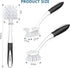 SetSail Dish Brush Set of 3, Includes Bottle Brush and Deep Cleaning Handle Brush for Kitchen Sink and Dishes