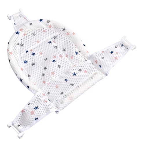 Newborn Bath Support Mat Mesh for Bath Insert Comfortable Bathing Net for