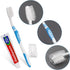 Disposable Toothbrushes with Toothpaste Individually Wrapped, Travel Kit whit Plastic Zip Bag,Toothbrush Head Cover, Bulk Toothbrush for Homeless,Travel,Shelter,Air Bnb,Hotel,Guest Apartment(20)