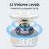 LazyNight 3 1 30 Snooze 32 in Alarm Clock Sound Machine Nightlight for Bedroom Plug in Digital Clock with Wake up