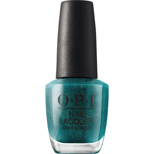 Nail Lacquer Nail Polish | Opaque Light Blue Green Shimmer, Chip Resistant, Vegan, Fast Drying, Streak Free by OPI