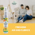 100% Natural Non-Toxic Air Freshener Room Spray, Plant-based, Safe for Home, Food, Kids & Pets, Fresh Citrus