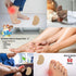 YJ15-8068, (50 Pack) Dr. Jill's Foot Pads, Latex Free, Kidney Shaped Pad Moleskin Blister Pad