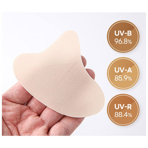 RiRe Premium Pro Wing UV Protection Golf Patch, 5-Pairs for Outdoor Sports Activities, UV Sun Block Patch