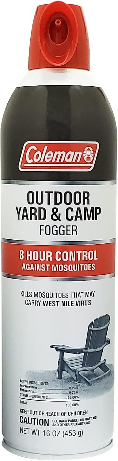 Coleman Outdoor Yard and Camp Fogger, Insect Repellent, 16oz, Ideal for Camping and Outdoor Spaces