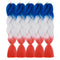 Jumbo Ombre Braiding Hair Extensions, Synthetic Twist Braids Crochet Fiber for Twist Braiding Hair (5Pcs/Lot