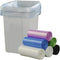 1.5 Gallon Garbage Bags, Small Trash Bags, 135 Counts, 6 Rolls