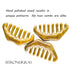 Natural Wood Wide Tooth Hair Comb, Green Sandalwood Hair Pick for Men and Women with Free Storage Pouch