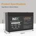 KBT KEEP BETTER TECH 6V 15Ah LiFePO4 KBT Rechargeable Lithium Battery Replacement, Long Lasting Life, with Charger