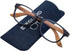 EYEGUARD 4 Pack Reading Glasses - Blue Light Blocking Spring Hinge Readers for Women and Men