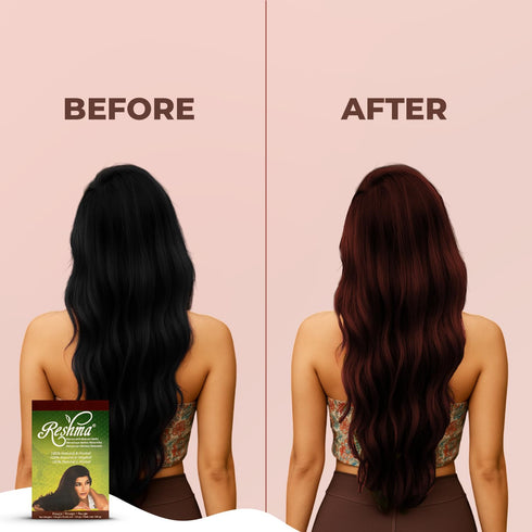 Reshma Beauty Classic Henna Hair Color - 100% Natural, Gray Coverage, Ayurveda Hair Product (Rouge, 5.29 oz, Pack of 1)