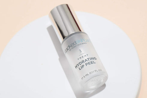 Hydrating Lip Peel - No Rinse Exfoliator & Moisturizer for Dry Lips, Vegan Treatment with AHA & Glycolic Acid