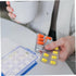 Portable Plastic Pill Organizer with Compartments Transparent Medicine Storage Case Durable and Safe for Weekly