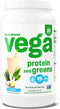 Vega Protein and Greens Protein Powder, Vanilla - 20g Plant-Based Protein Plus Veggies, Vegan, Non-GMO, 1.7 lbs