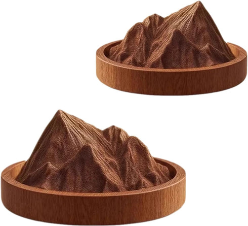 Nythriel Passive Essential Oil Diffuser Wood Petal-Like, Small Portable Aromatherapy Diffuser Layered, Mini