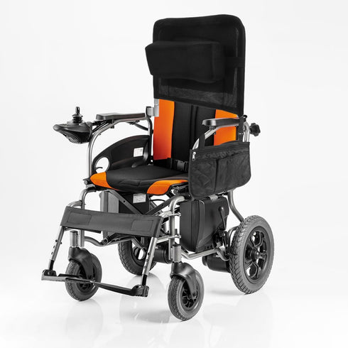 FOMIYES High Back Wheelchair Backrest Extension - Mesh Fabric Back Height Extender for Manual Wheelchairs, Comfortable