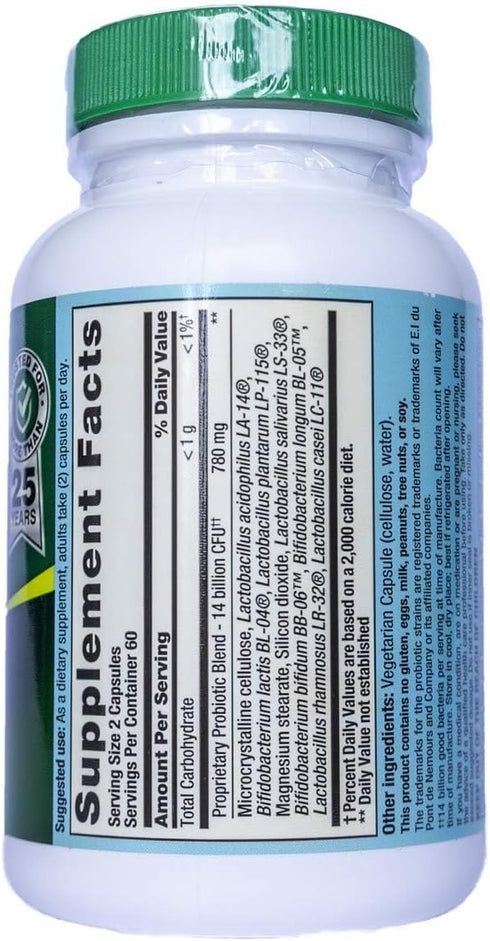 8 Strains Probiotic, 120 CT