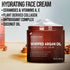 MAJESTIC PURE Whipped Argan Oil Moisturizer Face Cream, 8oz - Hydrates Dry and Oily Skin with Vitamin E, A, Collagen &