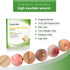 Silicone Foam Dressing, Waterproof Wound Dressing with Gentle Adhesive, 5 Layer High Absorbency, 6'' x 6'', 5 Pack