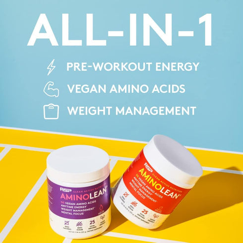 RSP Nutrition Mango Aminolean - Amino Acid Supplement Powder, 8.29 OZ