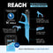 REACH Dental Floss Picks, 90-ct, Mint, Optimal Gum & Teeth Reach, PFAS Free, Ergonomic Multi-Use Flosser