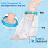 Kids Leg Cast Cover Waterproof Leg Cast Cover for Shower Bath, Reusable Foot Cast Protector for Leg, Knee, Foot, Ankle