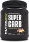NutraBio Super Carb Powder, Complex Carbohydrate Supplement with Cluster Dextrin & Electrolytes, Raspberry Lemonade, 30