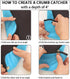 Waterproof Large Bib for Women - Leakproof & Washable Clothing Protector